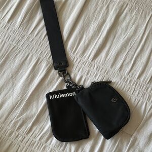 Lululemon Black keychain